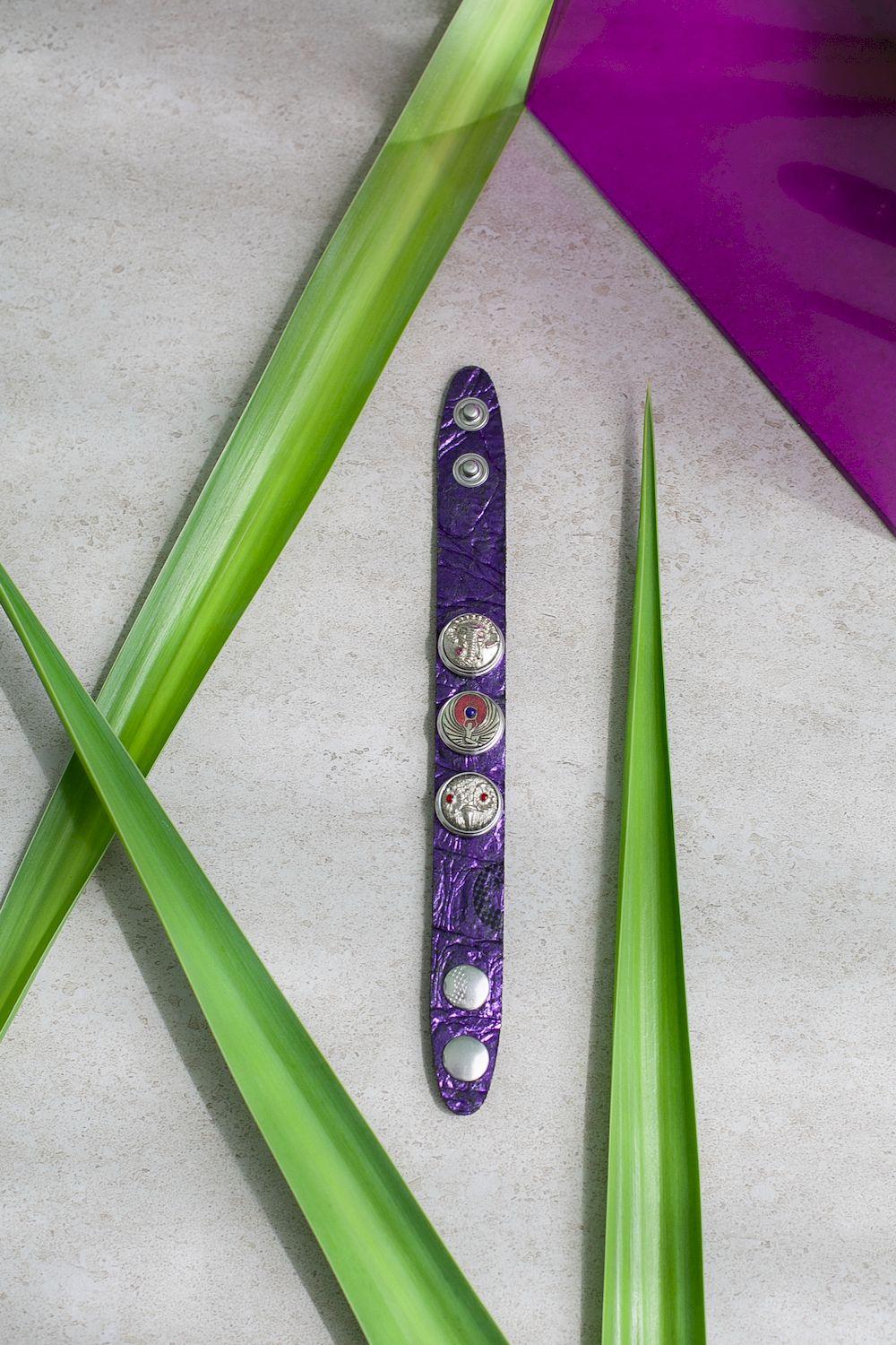 NOOSA Original Naga Bracelet LTD Edition Very Peri Metallic