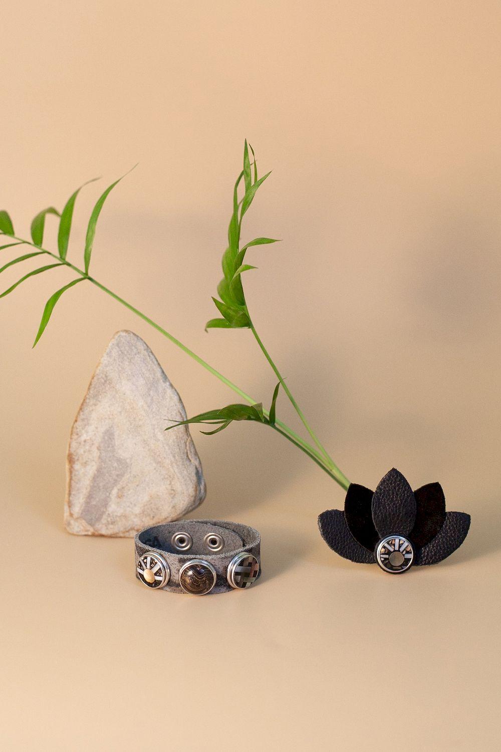 NOOSA Original Savanna Bracelet Grey Leopard LTD Edition