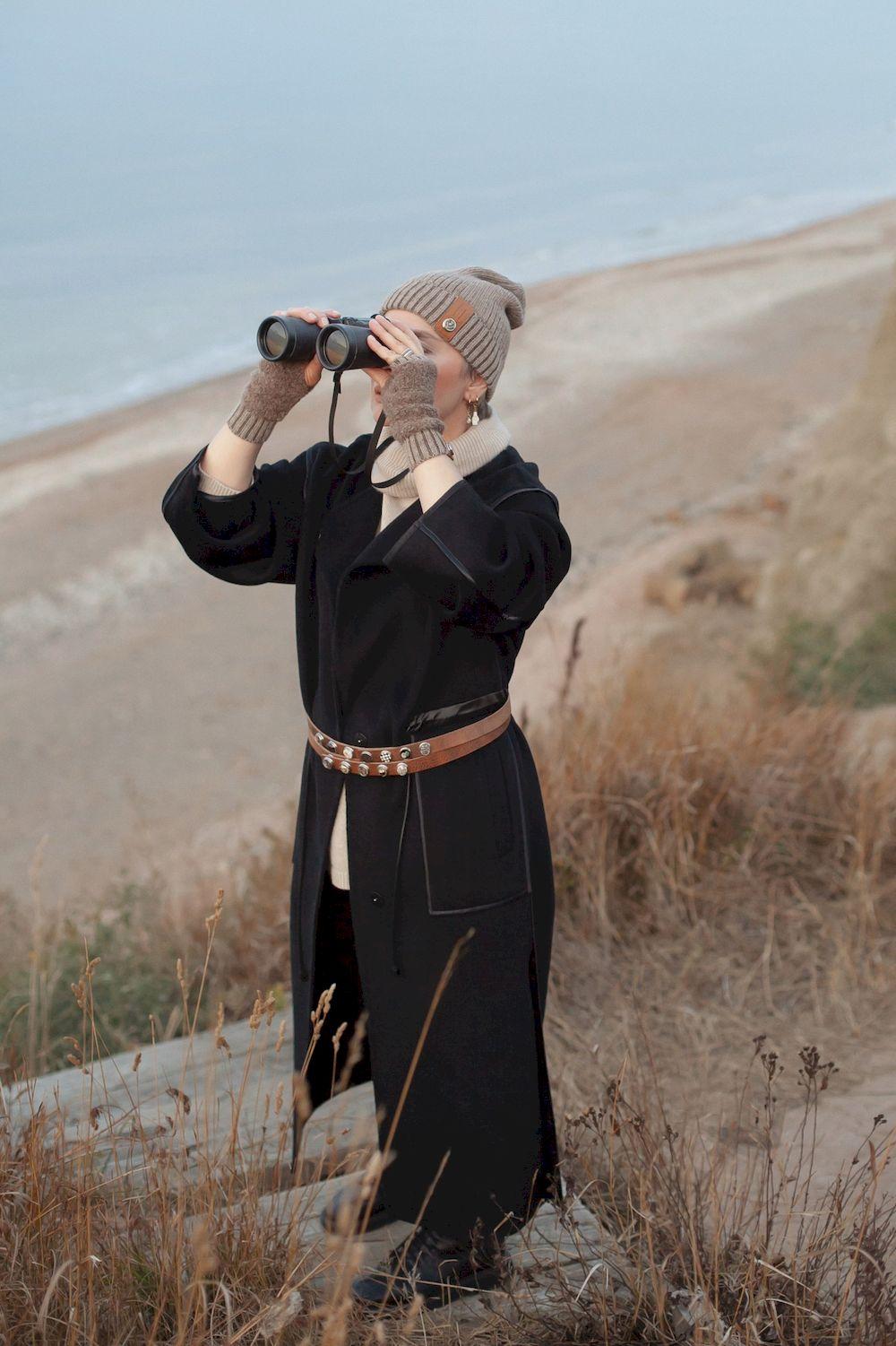 NOOSA Pachamama Alpaca Beanie Hat Taupe Brown Melange