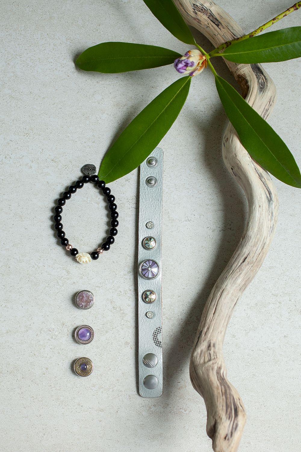 NOOSA Petite & Original Unity bracelet LTD edition full silver