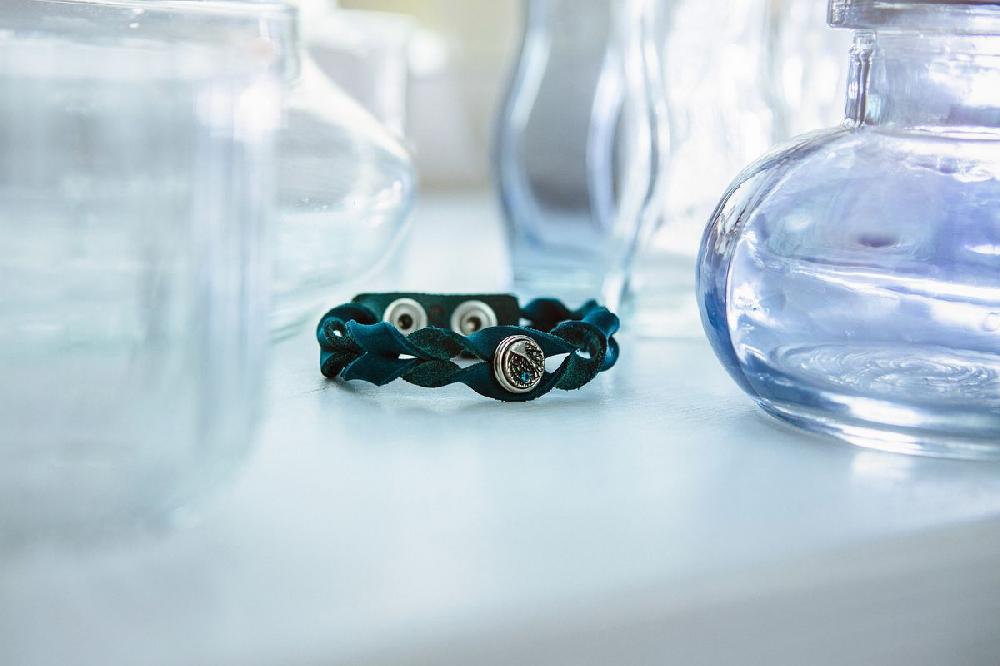 NOOSA Petite Tara Inner Strength Bracelet Blue Sapphire