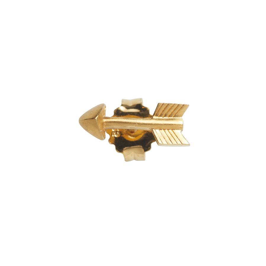 NOOSA Relic Arrow Earstud Gold-plated Silver (price Per Piece)