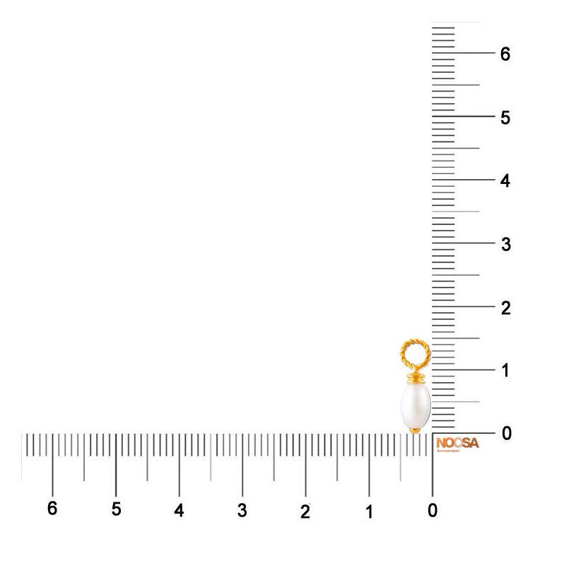 NOOSA Relic Baroque Pearl Gold-plated Silver Pendant