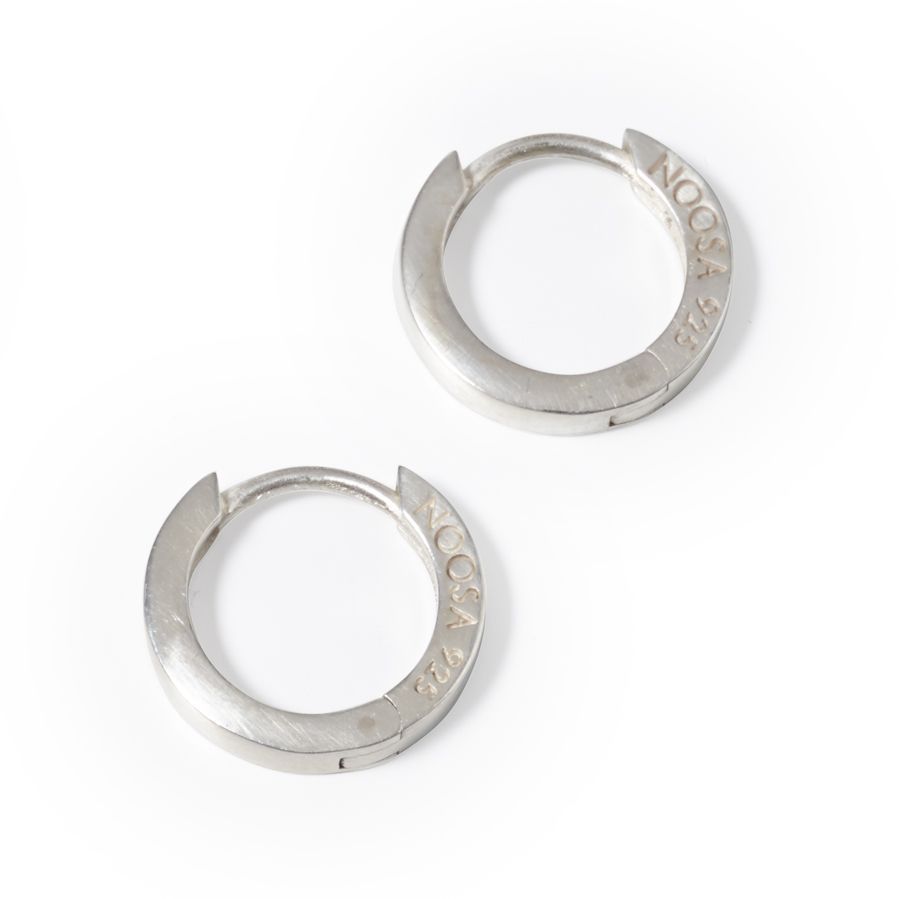 NOOSA Relic Creole Classic Earring Silver (price Per Piece)