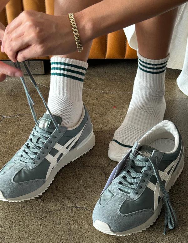 Nordic Muse Egret Cotton Girlfriend Socks Le Bon Shoppe