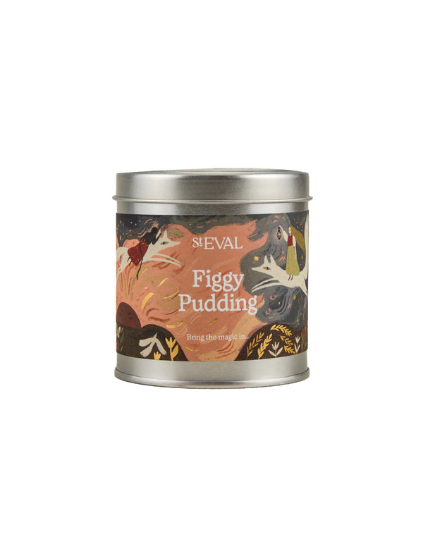 nordic muse Figgy Pudding Scented Tin Candle St Eval