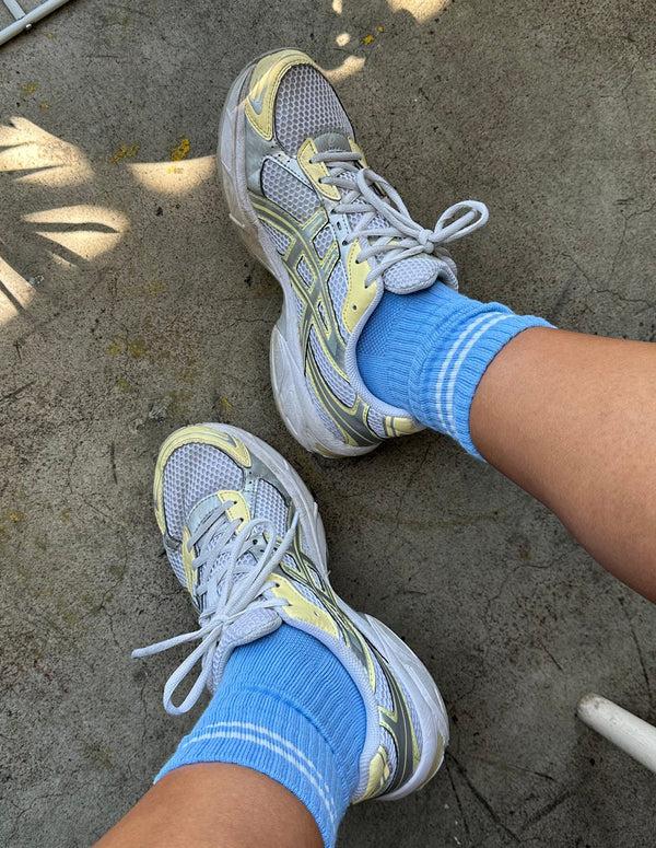 Nordic Muse French Blue Boyfriend Socks Le Bon Shoppe