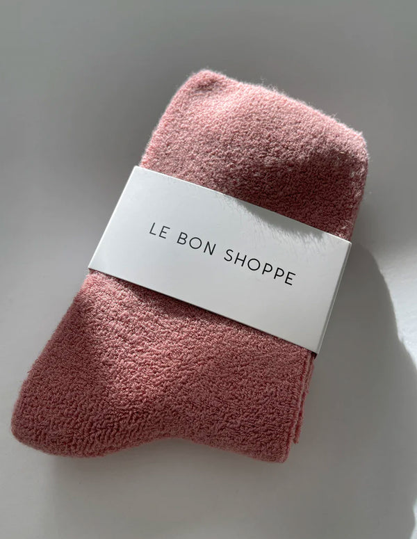 nordic muse Mulberry Pink Cloud Socks Le Bon Shoppe