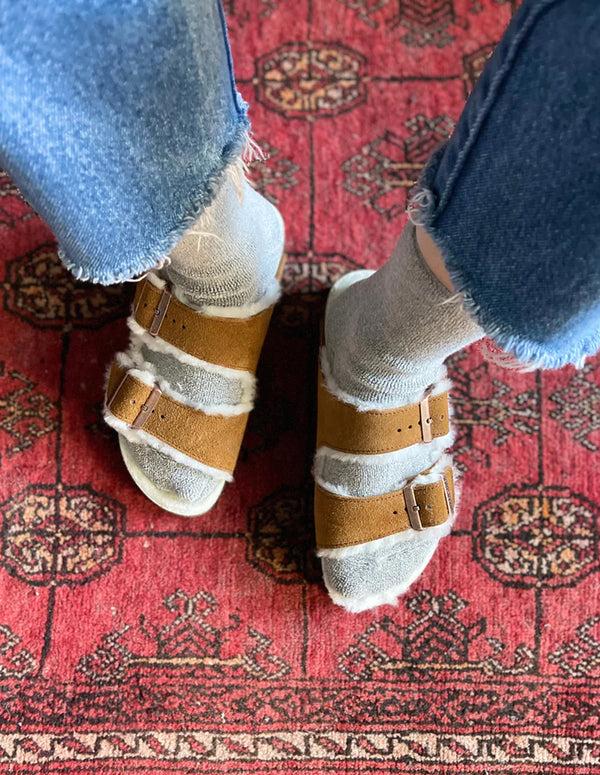 Nordic Muse Heather Grey Cloud Socks Le Bon Shoppe