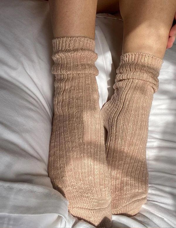 Nordic Muse Peachykeen Cottage Socks Le Bon Shoppe