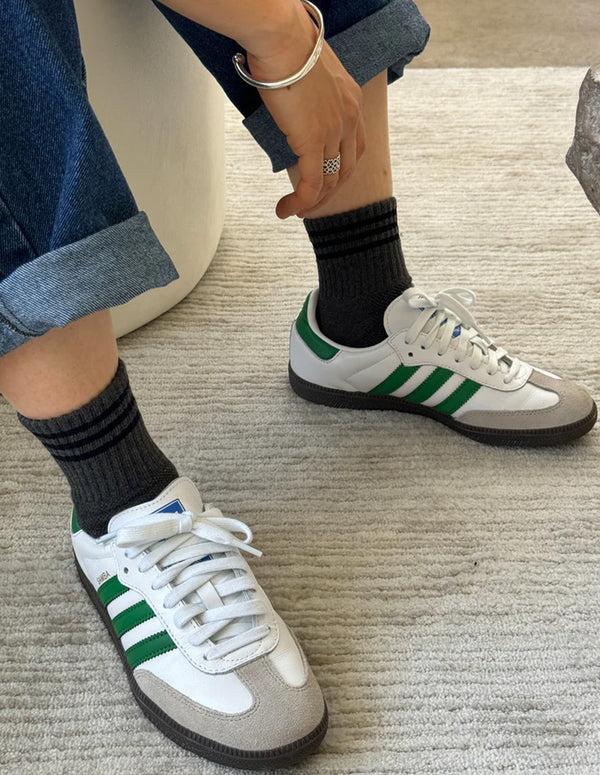 Nordic Muse Soot Cotton Girlfriend Socks Le Bon Shoppe