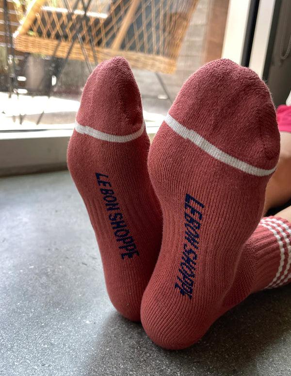 Nordic Muse Terracotta Girlfriend Cotton Socks Le Bon Shoppe
