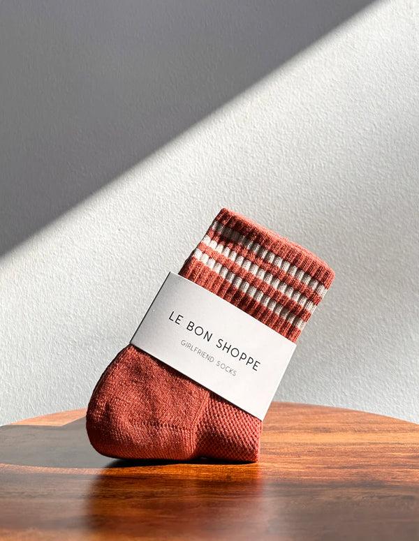 nordic muse Terracotta Girlfriend Cotton Socks Le Bon Shoppe
