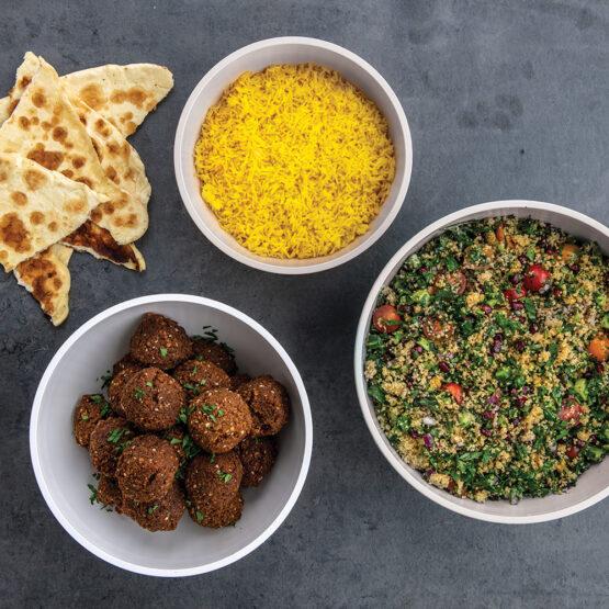 Nordic Ware 3 Piece Prep & Serve Mixing Bowl Set White