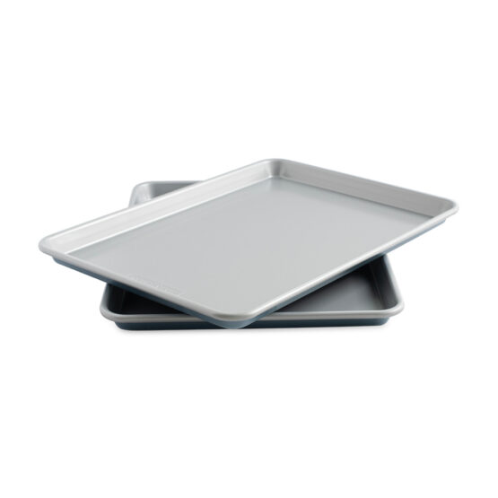 Nordic Ware Brilliant Bakeware Set Of 2 Nonstick Half Sheet Pans