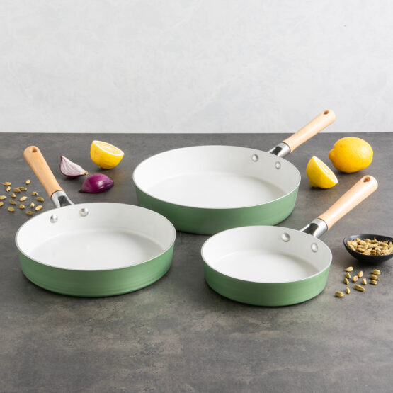 Nordic Ware Cardamom™ 3 Piece Nonstick Frying Pan Set