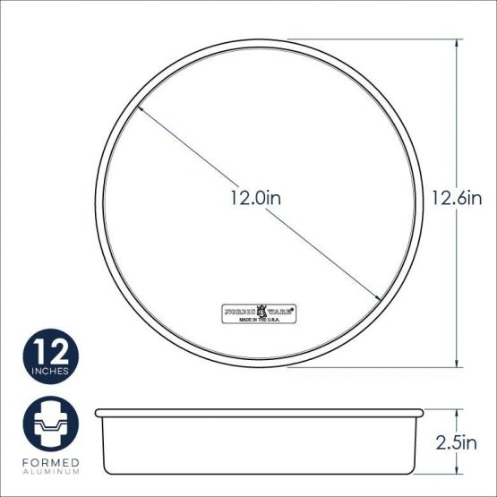 Nordic Ware Naturals® 12 Inch Round Layer Cake Pan