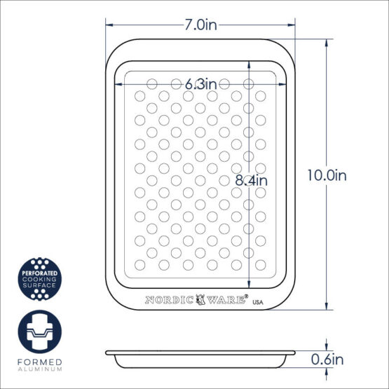 Nordic Ware Naturals® Compact Ovenware Crisping Sheet
