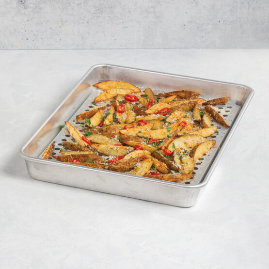 Nordic Ware Naturals® High Sided Half Sheet Pan With Multi-Task Oven & Cooling Rack