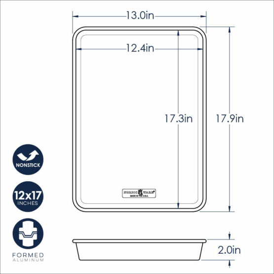 Nordic Ware Naturals® Nonstick High Sided Sheetcake Pan