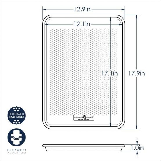 Nordic Ware Naturals® Perforated Crisping Half Sheet