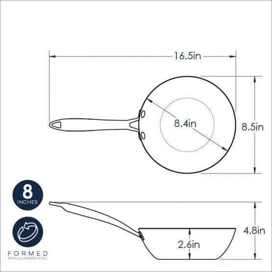 Nordic Ware 8 Inch Wok