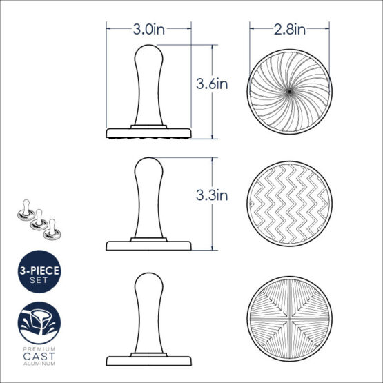 Nordic Ware 9 Piece Cookie Stamp Set