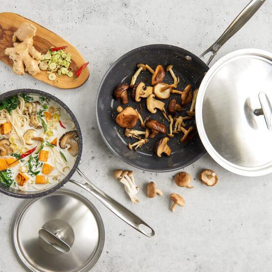 Nordic Ware Basalt 9 Piece Complete Cookware Set