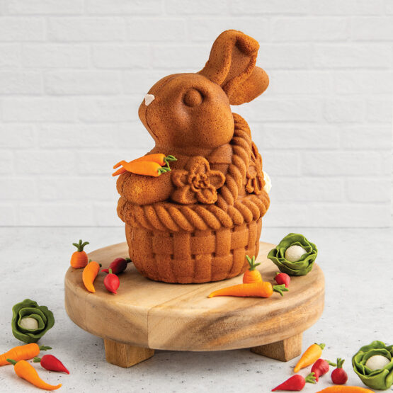 Nordic Ware Bunny In Basket 3D Cake Pan