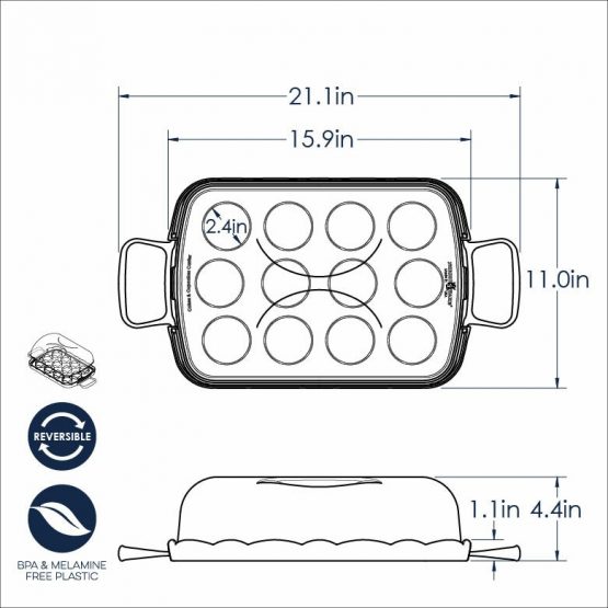 Nordic Ware Cakes And Cupcakes Carrier