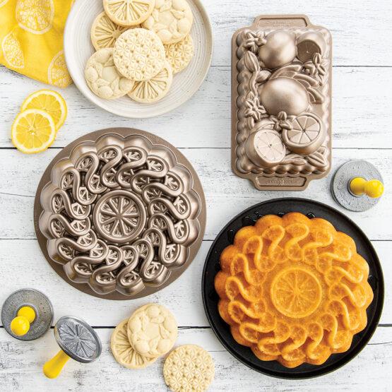 Nordic Ware Citrus Blossom Loaf Pan