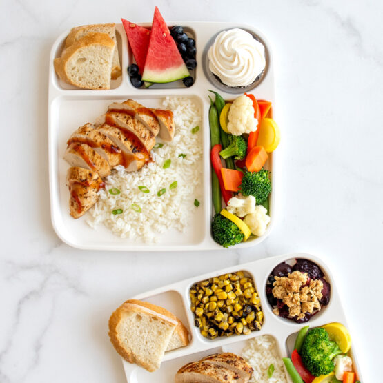 Nordic Ware Divided Meal Tray - Set Of 2