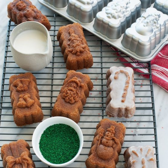 Nordic Ware Holiday Mini Loaf Pan