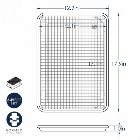 Nordic Ware Naturals® 3 Piece Cookie Baking Set