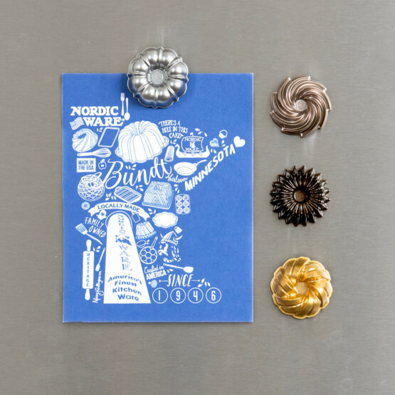 Nordic Ware Set Of 4 Bundt® Magnets