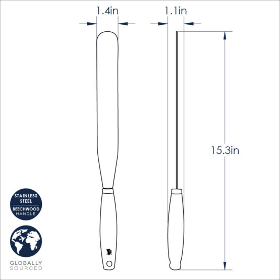 Nordic Ware Straight Icing Spatula