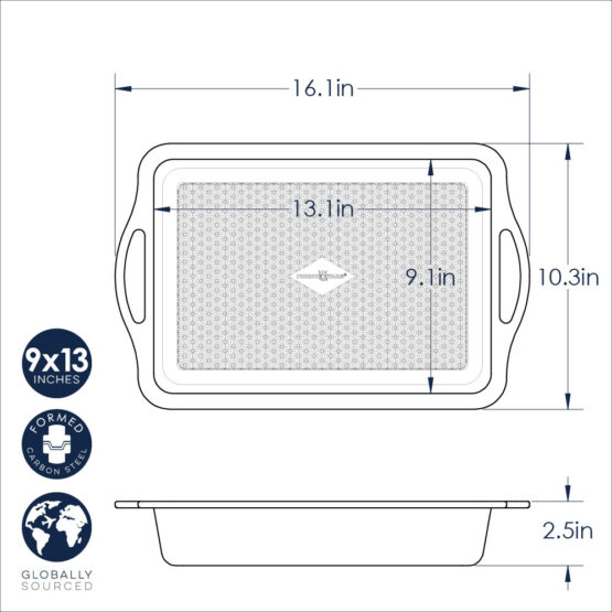 Nordic Ware Treat™ 9"x 13" Cake Pan