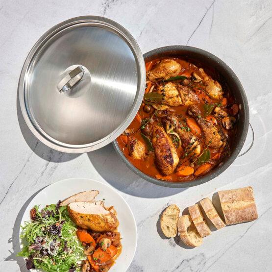 Nordic Ware Verde Braiser Pan With Lid