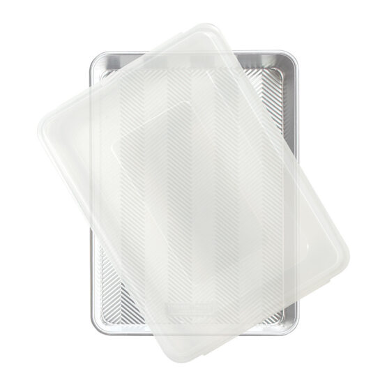 nordic ware Prism High Sided Sheet Cake Pan with Lid