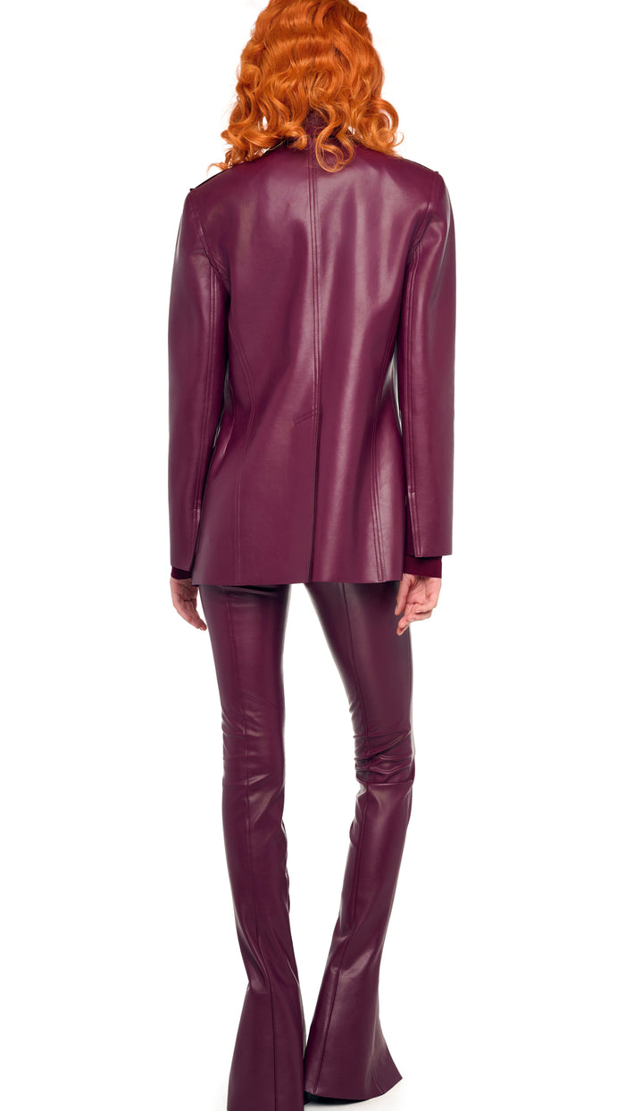 Norma Kamali EASY FIT SINGLE BREASTED JACKET W/ PATCH POCKET