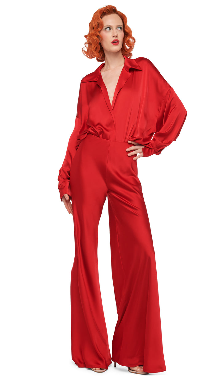 norma kamali BIAS ELEPHANT PANT