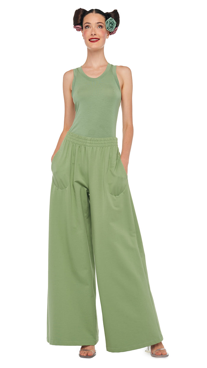 norma kamali BOYFRIEND ELEPHANT SWEATPANT