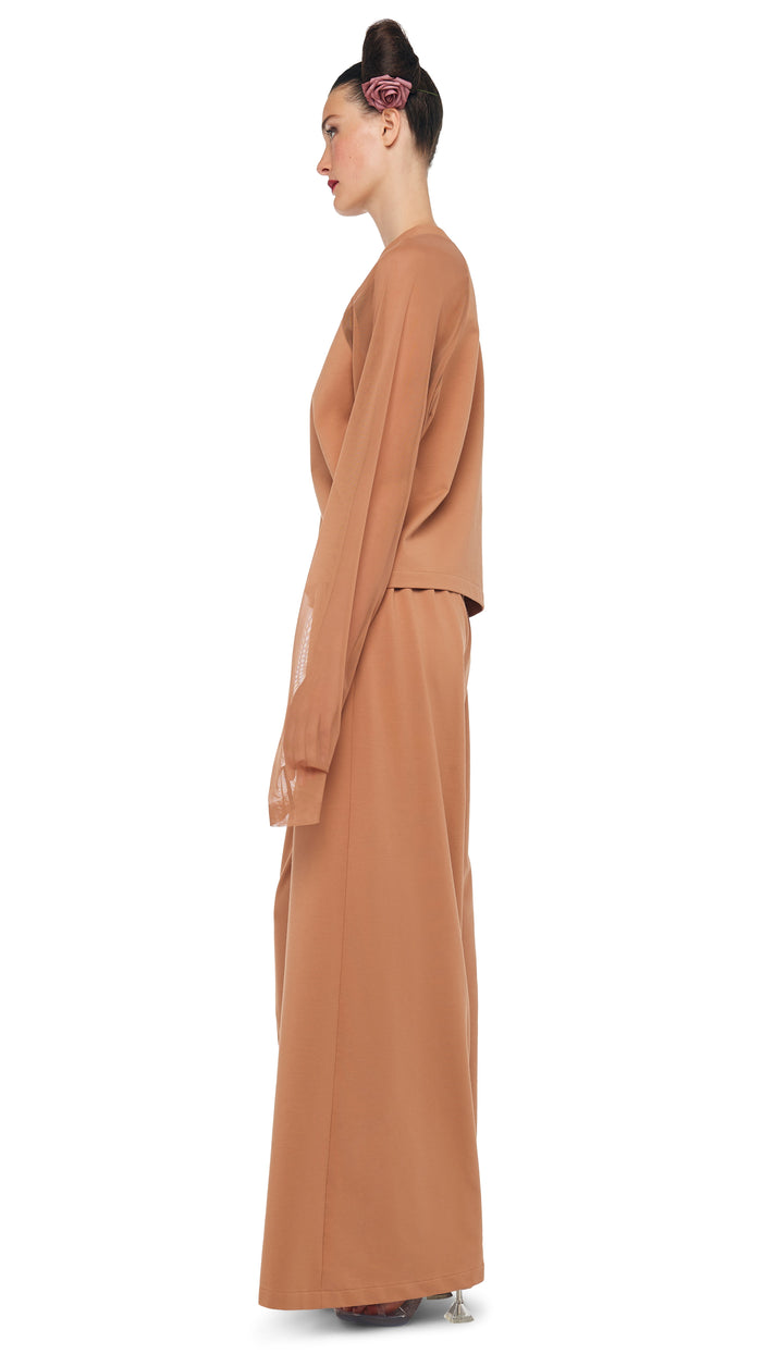 Norma Kamali BOYFRIEND ELEPHANT SWEATPANT