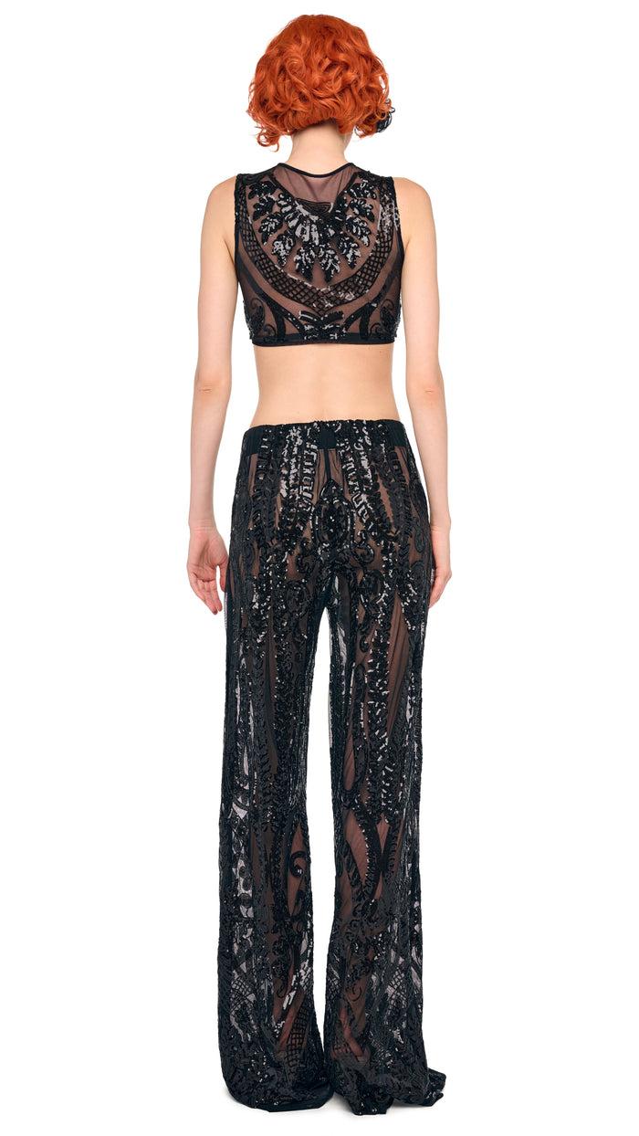 Norma Kamali BOYFRIEND ELEPHANT SWEATPANT