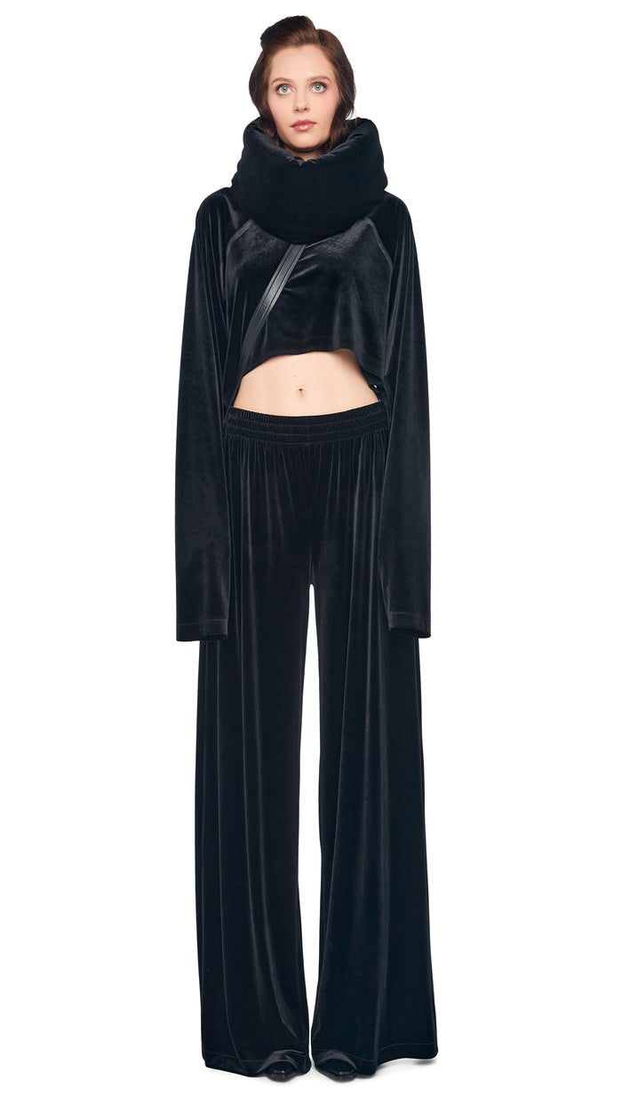 Norma Kamali BOYFRIEND ELEPHANT SWEATPANT