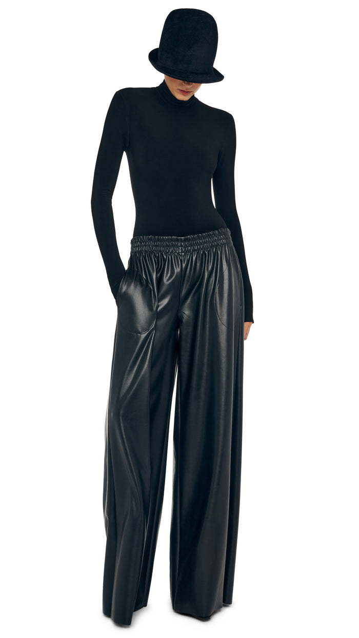 Norma Kamali BOYFRIEND ELEPHANT SWEATPANT