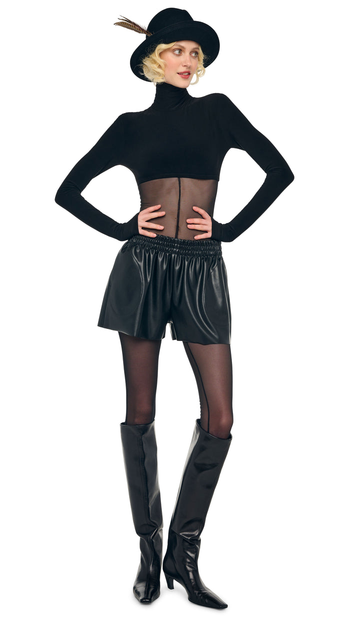 Norma Kamali BOYFRIEND ELEPHANT SWEATSHORT