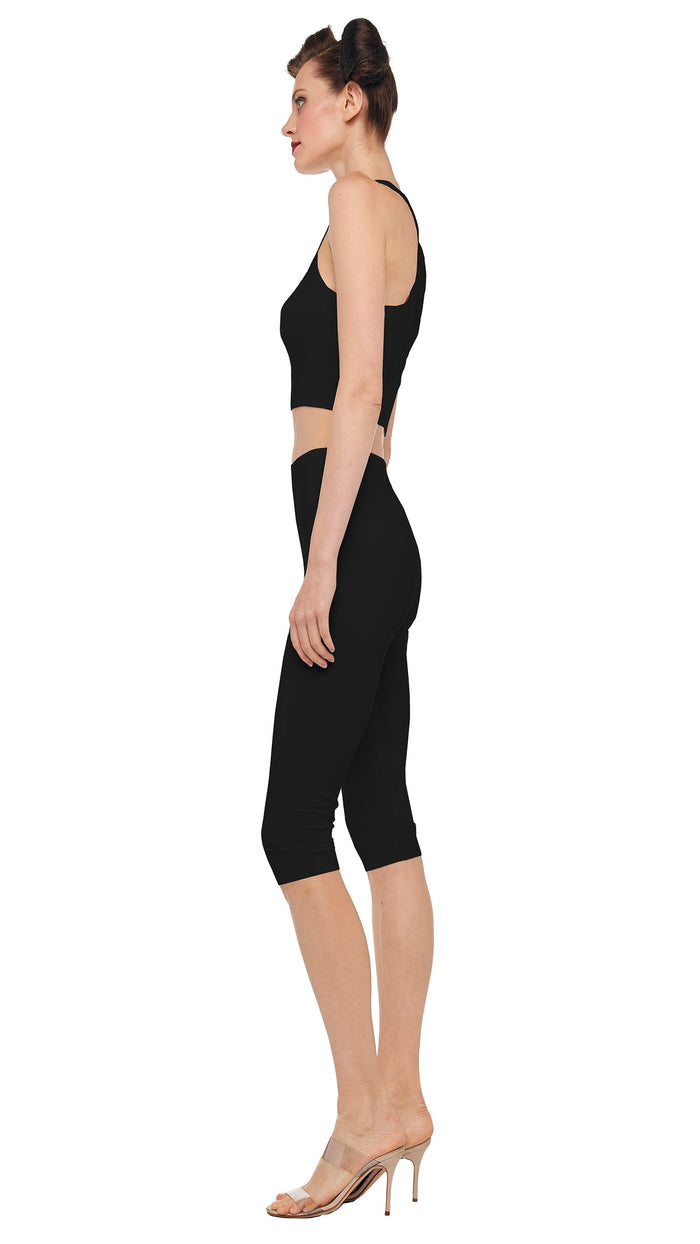Norma Kamali CAPRI LEGGING W/O WAISTBAND