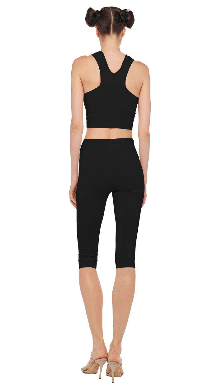 Norma Kamali CAPRI LEGGING W/O WAISTBAND