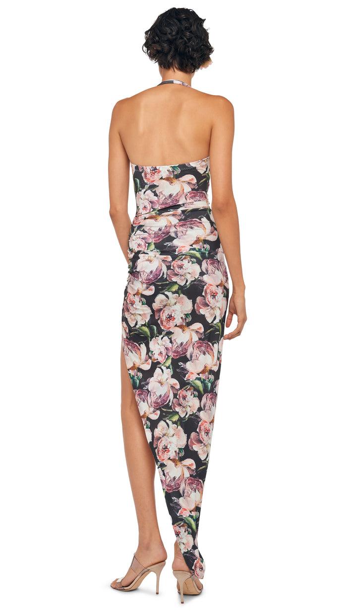 Norma Kamali CAYLA SIDE DRAPE GOWN